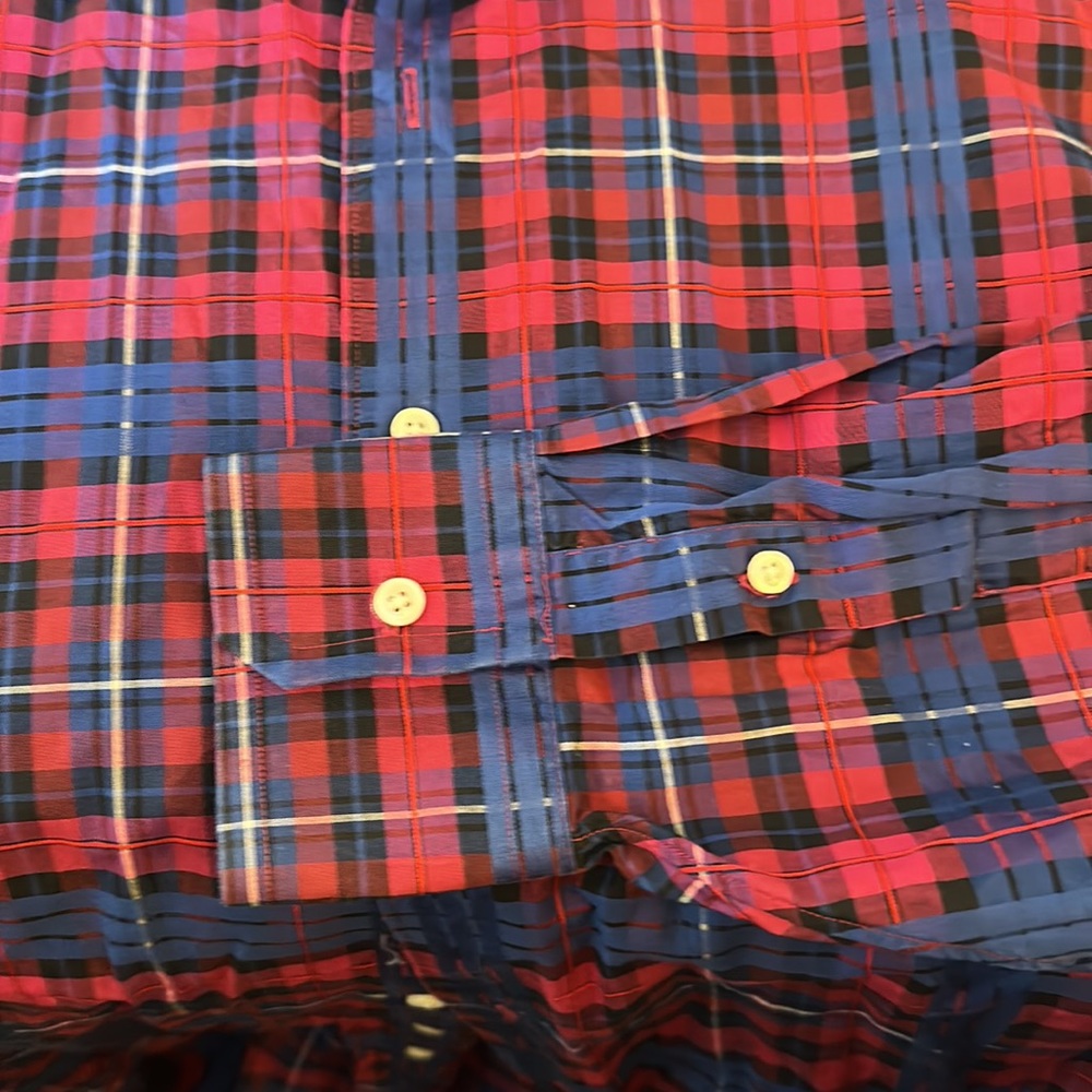 Daniel Cremieux Collection Multi Color Plaid Chec… - image 3